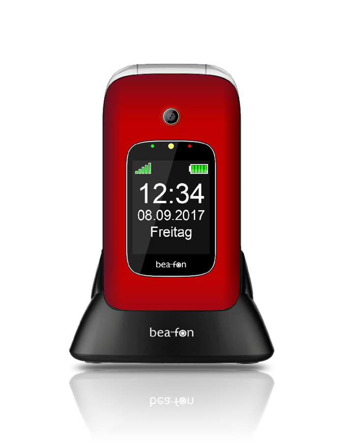 Bea-fon ML10 LTE 4G Tischtelefon Weiß 2,2 Zoll SOS-Funktion USB-C